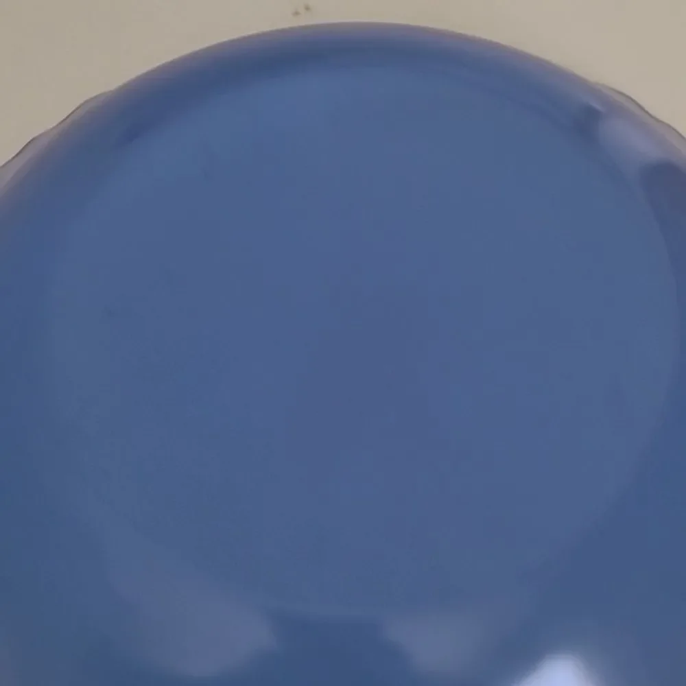 small Scalloped Blue Bowl